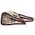 Bolsa Burberry Nova Check em lona e couro Bege Bordeaux - vista 6