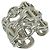 Ring Hermès Anello Hermes Chaine d'Ancre Enchainée GM Argento