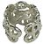 Ring Hermès Anello Hermes Chaine d'Ancre Enchainée GM Argento - vista 6