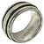Autre Marque Anello Fascia Double Line Grooved Tiffany & Co. Argento
