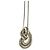 Autre Marque Collana Tiffany Twist Knot Argento D'oro - vista 4