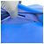 Borsa a tracolla Chanel Boy Chanel Coco Mark Hardware in pelle d'agnello Blu - vista 10