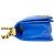 Borsa a tracolla Chanel Boy Chanel Coco Mark Hardware in pelle d'agnello Blu - vista 5