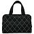 Chanel Coco Mark Wild Stitch Lederhandtasche Schwarz - Ansicht 3