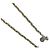 Autre Marque Collana Tiffany Vintage Twist Rope Argento D'oro - vista 6