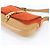 Borsa a tracolla in pelle Gucci Jackie Beige Arancione - vista 4