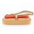 Borsa a tracolla in pelle Gucci Jackie Beige Arancione - vista 6