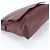 Borsa a tracolla Gucci in pelle Interlocking G Rosso Bordò - vista 5