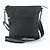 Borsa a tracolla Gucci GG in nylon e pelle Nero