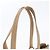 Borsa Tote Prada in pelle Vitello Daino Marrone - vista 2