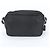 Bolsa de ombro em couro e nylon Tessuto com logo triangular Prada Preto - vista 3