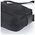 Bolsa de ombro em couro e nylon Tessuto com logo triangular Prada Preto - vista 4