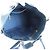 Bolso de hombro/Bolso tote Prada de piel Saffiano con logo triangular Azul Verde - vista 7