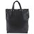 Sac cabas en cuir Gucci Soho Interlocking G Noir