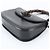 Bamboo Bolsa de Ombro 2-Way em Couro e Bambu Gucci Preto - vista 5