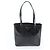 Tote Sac cabas en cuir Prada avec logo triangle Noir