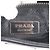 Tote Sac cabas en cuir Prada avec logo triangle Noir - vue 8