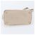 Tote Prada Canapa Schultertasche aus Leder mit Dreieckslogo Beige - Ansicht 5