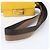 Fendi Flat Baguette Mini 8BS039 Borsa a tracolla 2-Way in pelle Giallo - vista 2