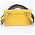 Fendi Flat Baguette Mini 8BS039 Borsa a tracolla 2-Way in pelle Giallo - vista 3