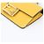 Fendi Flat Baguette Mini 8BS039 Borsa a tracolla 2-Way in pelle Giallo - vista 5
