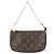 Louis Vuitton Monogram Mini Pochette Accessoires Castaño