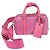 Borsa Boston Mini Duffle Gucci GG Embossed Rosa
