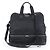 Hermès Hermes Sac de Golf Toile Chevron Leather 2-Way Boston Bag Nero