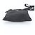 Bolsa de ombro em couro e nylon Tessuto com logo triangular Prada Preto - vista 5