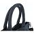 Borsa a tracolla reversibile in pelle e nylon Tessuto con logo triangolare Prada Nero Blu navy - vista 2