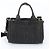 Tote Prada Canapa 2-Way Schultertasche in Schwarz - Ansicht 4