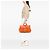 Hermès Orange Toile and Swift Valparaiso MM Arancione - vista 5