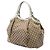 Borsa tote Gucci Sukey Large in tela GG beige - vista 2