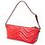 Borsa a tracolla Gucci Red GG Marmont in pelle di vitello matelassé Rosso - vista 2