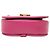 Fendi Pink Nano Leather FF C mon Crossbody Rosa - vista 3
