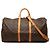 Louis Vuitton Brown Monogram Keepall Bandouliere 55 Marrone