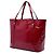 Bolso Tote Gucci Nice de charol Microguccissima rojo Roja - vista 2