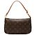 Louis Vuitton Brown Monogram Pochette Accessoires Castaño