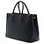Bolso Prada Galleria Double Zip en cuero Saffiano negro, tamaño Medium - vista 2
