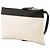 Balenciaga Cabas Pouch in tela bianca e blu navy Bianco - vista 2