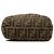 Borsa a mano Fendi Mini Zucca Canvas Marrone - vista 3
