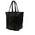 Tote Prada in vitello morbido nero - vista 2