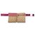 Borsa cintura Gucci Beige GG Canvas Web con doppia tasca