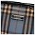Borsa bucket Burberry in nylon Blue House Check Blu chiaro - vista 5