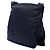 Borsa a tracolla Prada in Tessuto blu con rifiniture in Saffiano e chiusura a zip Blu navy - vista 2