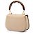 Gucci Beige Grained Calfskin Bamboo Night - vista 2