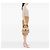 Gucci Beige Grained Calfskin Bamboo Night - vista 6