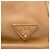 Borsa Satchel Prada in vitello morbido marrone Cammello - vista 4
