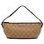 Gucci Brown GG Canvas Boat Marrone Marrone chiaro