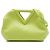 Bottega Veneta Borsa The Point Triangle piccola in pelle gialla Giallo
